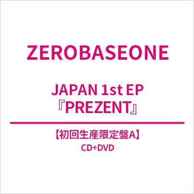 Zerobaseone - Prezent Type-A - Japan CD+DVD+A ver. Photo Card+A ver. 4 Cut Photo Digipak Limited Edition