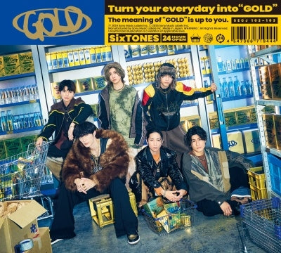 Sixtones - Gold Type-B - Japan CD+DVD Box set Bonus Track