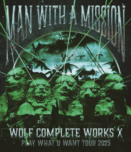Man With A Mission - Wolf Complete Works X ～Man With A "15Th" Mission Play What U Want Tour 2025～ - Japan Type-B Blu-ray Disc