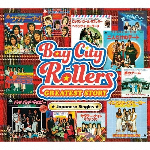 Bay City Rollers - Bay City Rollers Greatest Story - Japanese Singles Collection - Japan 2Blu-spec CD2 + DVD + booklet