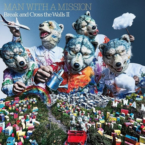 MAN WITH A MISSION - Break and Cross the Walls II - Japan Vinyl 2 LP Record Limited Edition
