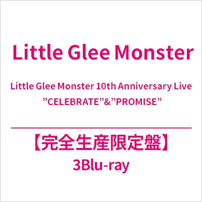 Little Glee Monster - Little Glee Monster 10th Anniversary Live "CELEBRATE"&"PROMISE" - Japan 3 Blu-ray Discs + Live Photo Book Limited Edition