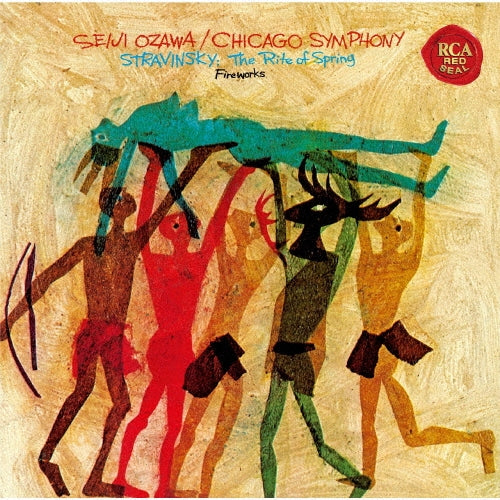 Seiji Ozawa (conductor) - Stravinsky: The Rite Of Spring / Fireworks - Japan SACD Hybrid