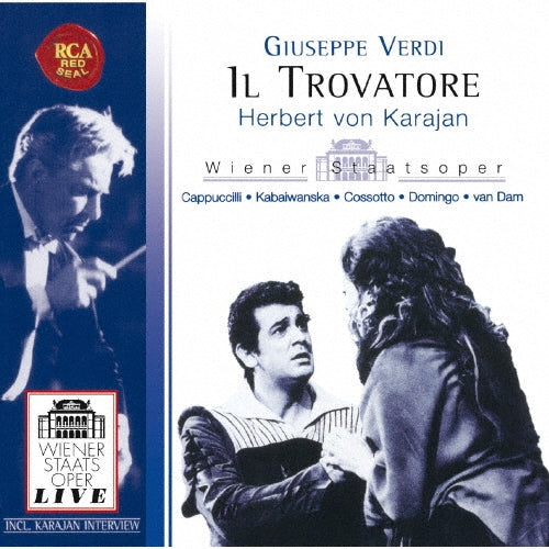 Herbert Von Karajan、Vienna State Opera Orchestra、Placido Domingo、Raina Kabaivanska - Verdi :Il Trovatore - Japan 2 CD
