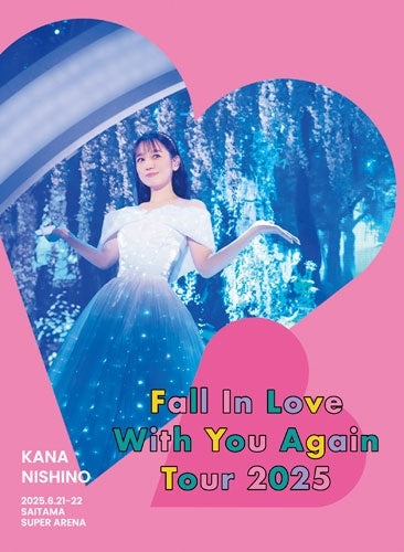 Kana Nishino - Kana Nishino Fall In Love With You Again Tour 2025 - Japan 2 Blu-ray Disc + Goods Box Set Limited Edition