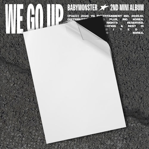 Babymonster - [WE GO UP] WE Ver. - Import CD Limited Edition