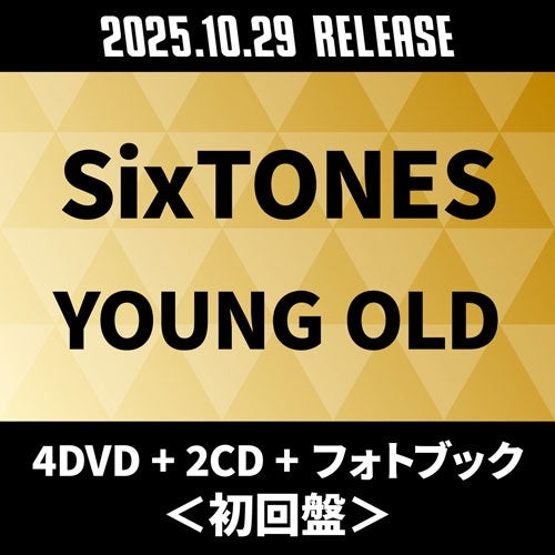 Sixtones - YOUNG OLD - Japan 4 DVD+2CD+Photo book Digipak