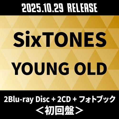 Sixtones - YOUNG OLD - Japan 2 Blu-ray Discs + 2 CDs + Photobook Digipak