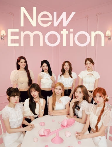 NiziU - New Emotion - Japan Type-A CD+Blu-ray Disc+trading card first A ver. +photo card + lyrics booklet Limited Edition