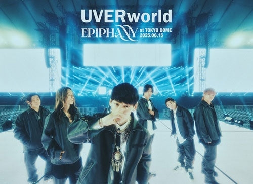 Uverworld - EPIPHANY at TOKYO DOME 2025.06.15 - Japan 2 DVD + photo book Box Set Limited Edition