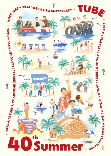 Tube - 40th Summer - Japan 3DVD + Big Handkerchief Limited Edition