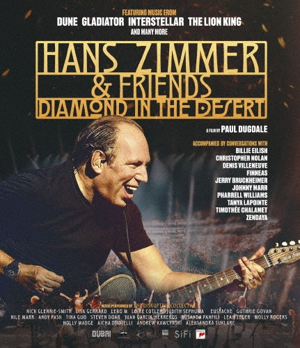 Hans Zimmer - Hans Zimmer Live -Diamond In The Desert - Japan Blu-ray Disc
