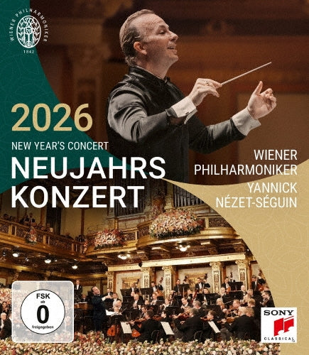 Yannick Nezet-Seguin - New Year's Concert 2026 - Japan Blu-ray Disc