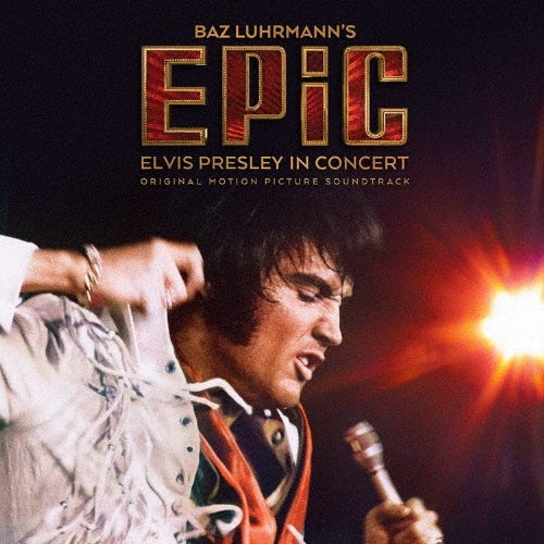 Elvis Presley - 「Epic : Elvis Presley In Concert」Original Soundtrack - Japan CD