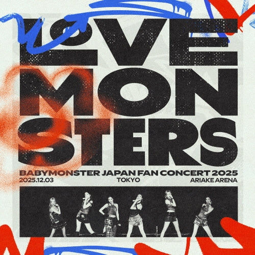 BABYMONSTER  -  Babymonster "Love Monsters" Japan Fan Concert 2025  -  Japan CD