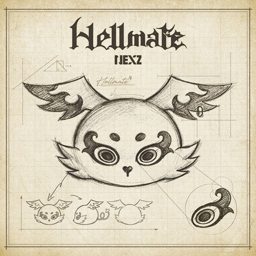 Nexz - Hellmate - Japan CD + booklet + photo card