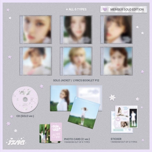 izna - HANDLE WITH CARE - Japan Member Solo Jacket ver. (RYU SA RANG ver.) CD Limited Edition