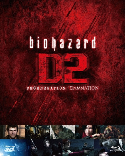 Animation-Biohazard Damnation Blu-ray in 3D / Generation Blu-ray Double Pack -Japan 2 Blu-ray 3D