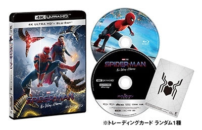 Movie-Spider-Man: No Way Home 4K ULTRA HD & Blu-ray Set -Japan 4K Ultra HD Blu-ray Disc+Blu-ray Disc