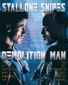 Movie - Demolition Man w/ Japanese dubbed version - Japan Blu-ray Disc