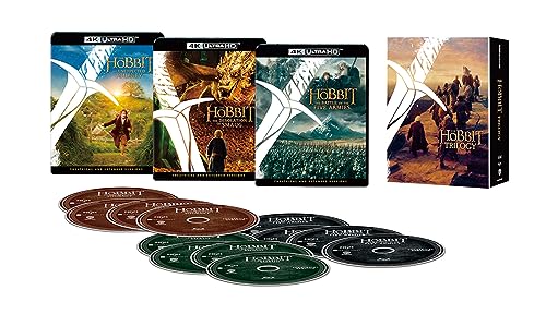 The Lord of the Rings - The Hobbit Trilogy Film Collection - Japan 4K ULTRA HD & HD Digitally Remastered Blu-ray Set