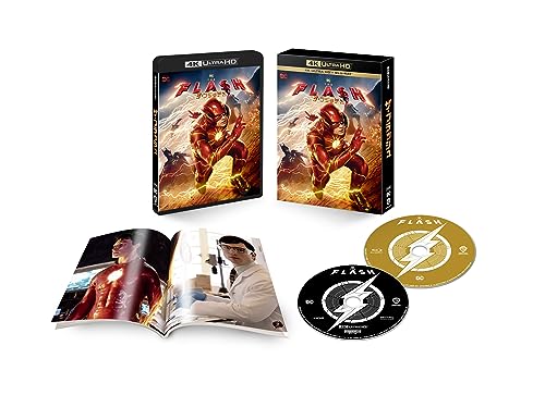 Movie - The Flash [4K ULTRA HD & Blu-ray Set] [w/ Booklet] - Japan 4K Ultra HD Blu-ray Disc+Blu-ray Disc Limited Edition