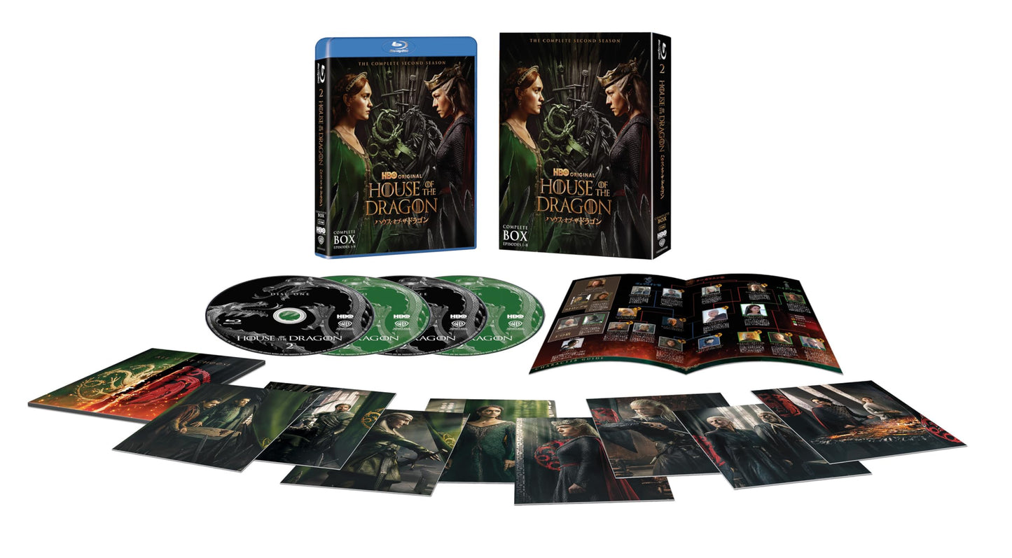 TV Series - House Of The Dragon: Season 2 Set - Japan 4 Blu-ray Disc Box Set