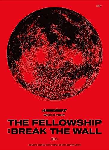 ATEEZ - ATEEZ World Tour [The Fellowship : Break The Wall] Box 1 - Japan 2 DVD Disc Box Set