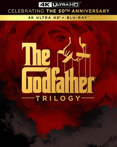 Movie-The Godfather Trilogy 50th Anniversary 4K Ultra HD + Blu-ray Set-Japan 4K Ultra HD Blu-ray Disc x4+5Blu-ray Disc