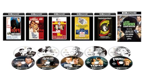 Movie - The Alfred Hitchcock Classics Collection Vol.3 - Japan 4K Ultra HD + Blu-ray