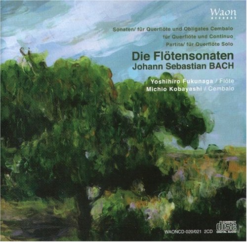 Bach (1685-1750) - Comp.flute Sonatas: 福永吉宏(Fl)小林道夫(Cemb) - Import 2 CD