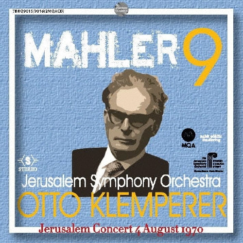 Otto Klemperer、Jerusalem Symphony Orchestra - Mahler :Symphony No.9 (1970 Stereo Live) - Japan MQA-CDMQA-CD