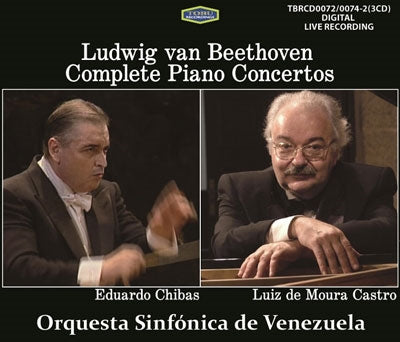 Luiz de Moura Castro - Beethoven: Complete Piano Concertos - Import 3 CD