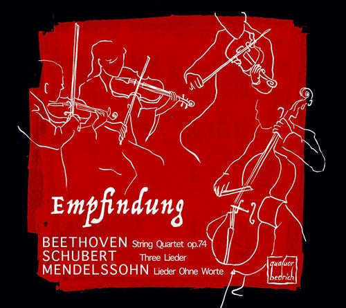 The Bedrich String Quartet - Beethoven (1770-1827): Empfindung -Beethoven String QuartetNo.10, Schubert, Mendelssohn : Quatuor Bedrich - Import CD