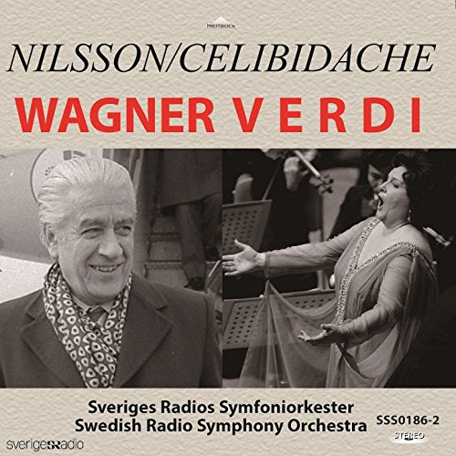 Brigitte Nielsen, Serge Chervitzky, Swedish Radio Symphony Orchestra - Wagner Lieder & Verdi Arias : Nilsson(S)Celibidache / Swedish Radio Symphony Orchestra (1967, 1968 Stereo) - Import CD