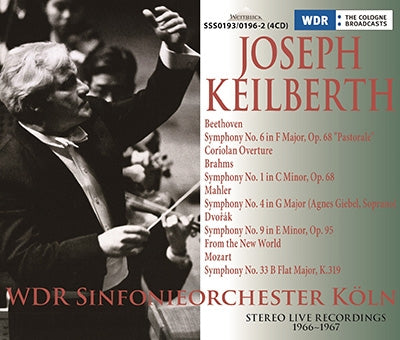 Joseph Haydn, WDR Symphony Orchestra Cologne - Joseph Keilberth Conducts Beethoven: Brahms: Mahler Et Al. - Import 4 CD