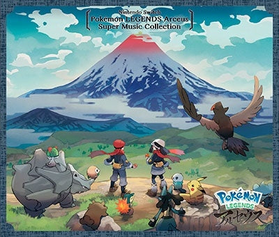 GAME MUSIC - Nintendo Switch Pokemon LEGENDS Arceus Super Music Collection - Japan 4 CD