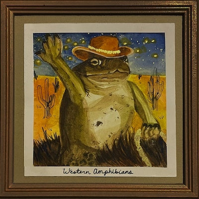Anita Velveeta - Western Amphibians - Japan color Vinyl LP Record Limited Edition