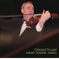 Gerard Poulet - Debussy Poulenc Franck - Japan CD