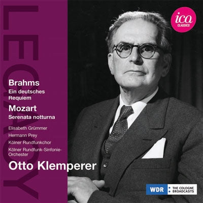 Otto Klemperer - Brahms Ein Deutsches Requiem (1956)Mozart Serenade No.6 - Import CD