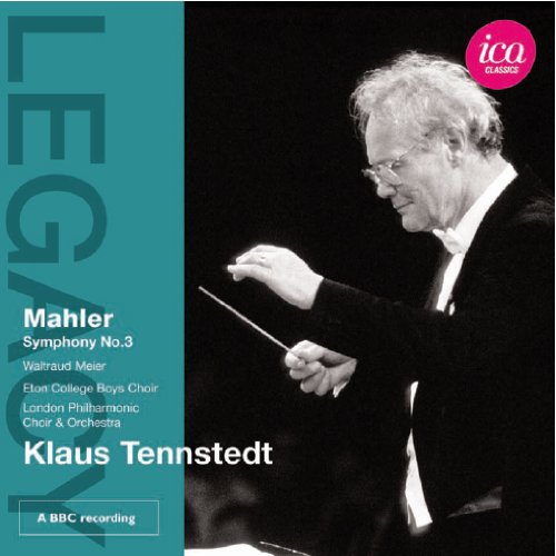 Mahler (1860-1911) - Symphony No, 3, : Tennstedt / London Philharmonic & Choir, W.Meier, Eton College Boys Choir (1986)+interview - Import 2 CD