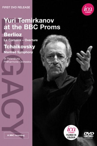Tchaikovsky (1840-1893) - Tchaikovsky Manfred Symphony, Prokofiev, Berlioz, Elgar : Temirkanov / St Petersburg Philharmonic (1992) - Import DVD