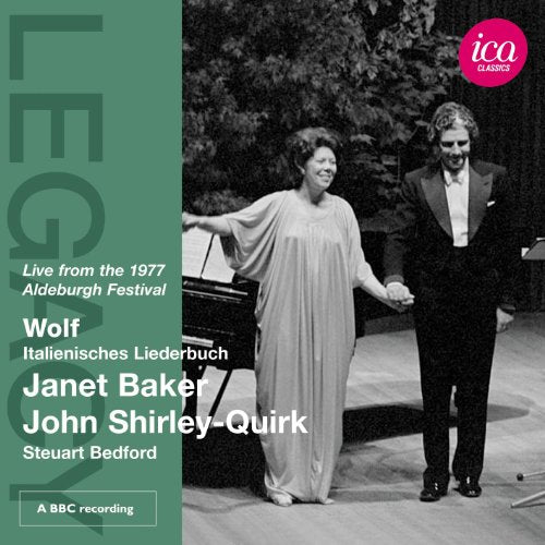 Wolf (1860-1903) - Talianisches Liederbuch : J.Baker(Ms)Shirley-Quirk(Br)Bedford(P) - Import CD