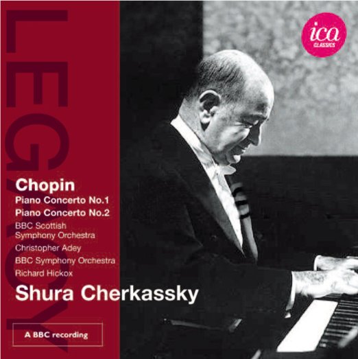 Chopin (1810-1849) - Piano Concertos Nos.1, 2 : Cherkassky(P)C.Adey / BBC Scottish SO, Hickox / BBC SO (1981, 83) - Import CD