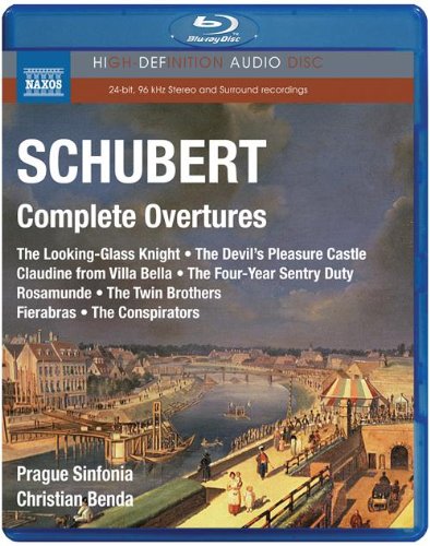 Schubert (1797-1828) - (Blu-ray Audio)Complete Overtures : C.Benda / Prague Sinfonia - Import Blu-ray Audio