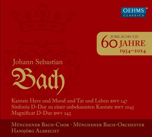 Bach (1685-1750) - Magnificat, Cantata No.147 Sinfonia : H.Albrecht / Munich Bach Orchestra & Choir - Import CD
