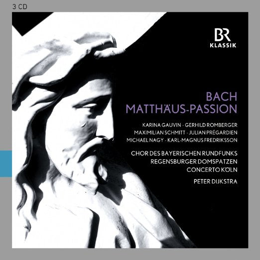 Bach (1685-1750) - Matthaus-Passion : Dijkstra / Concerto Koln, Bavarian Radio Choir, Gauvin, J.Pregardien, etc (3CD) - Import 3 CD