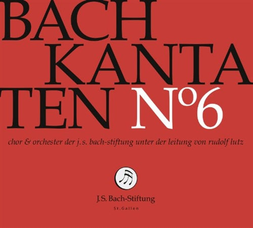 Bach (1685-1750) - Cantatas Vol.6 : R.Lutz / J.S.Bach Stiftung Orchestra & Choir - Import CD