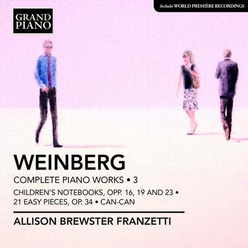 Vainberg (1919-1996) - Complete Piano Works Vol.3 : Franzetti - Import CD