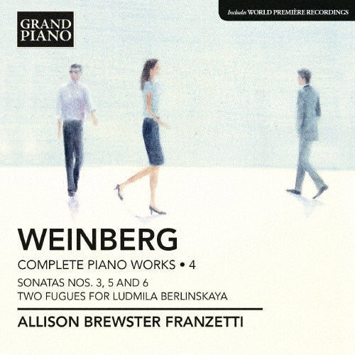 Allison Brewster Franzetti - Weinberg: Complete Piano Works Vol.4 - Import CD
